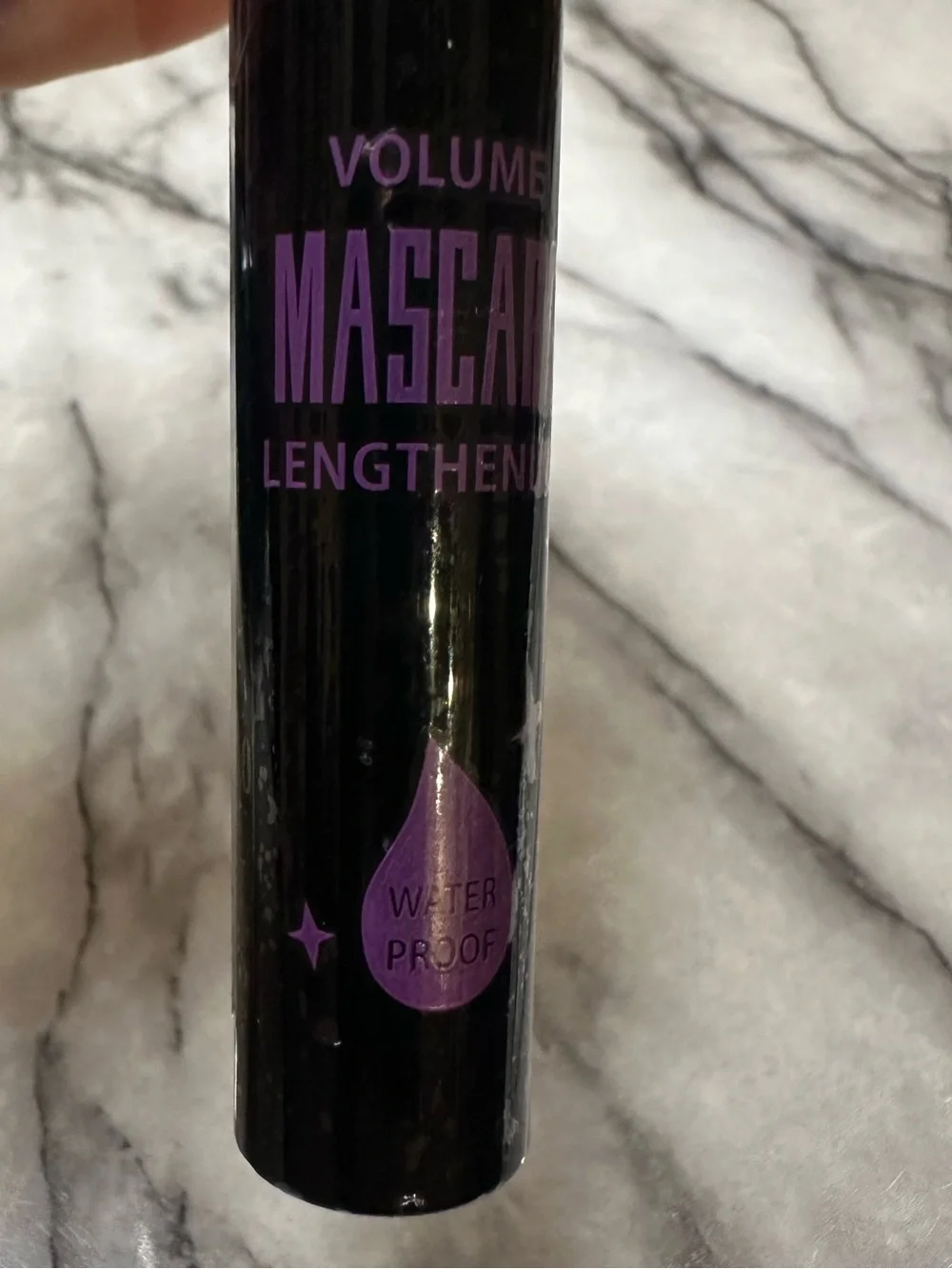 S.he Waterproof Mascara Trio - Black with black make up bag
